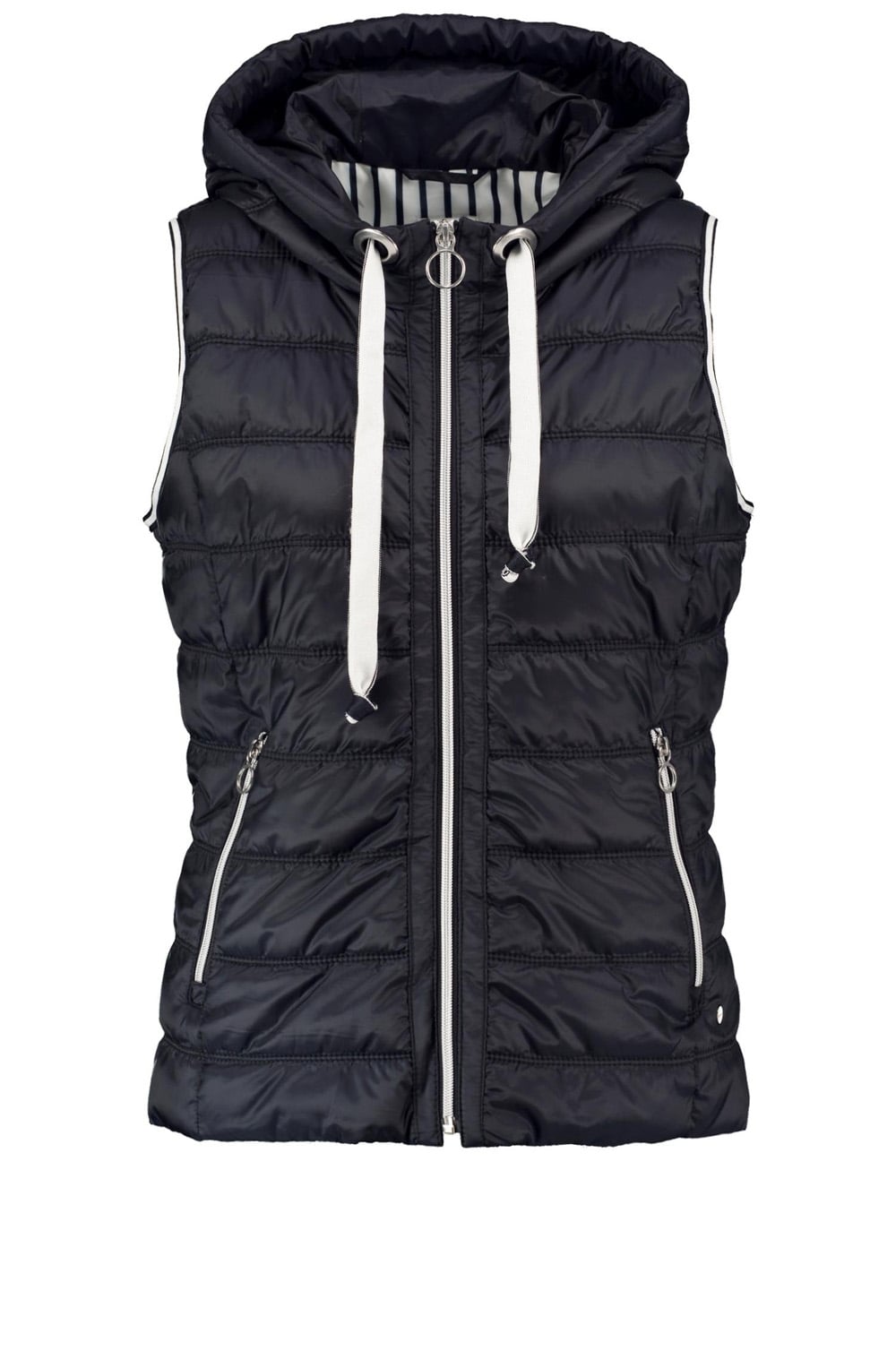 Quilted Navy Waistcoat