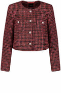 Red and Black Shimmer Box Jacket