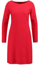 Red Embossed Dress