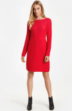 Red Embossed Dress