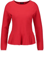 Red Embossed Top