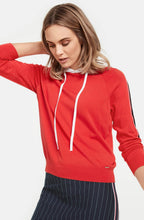 Red Hooded Sweatershirt