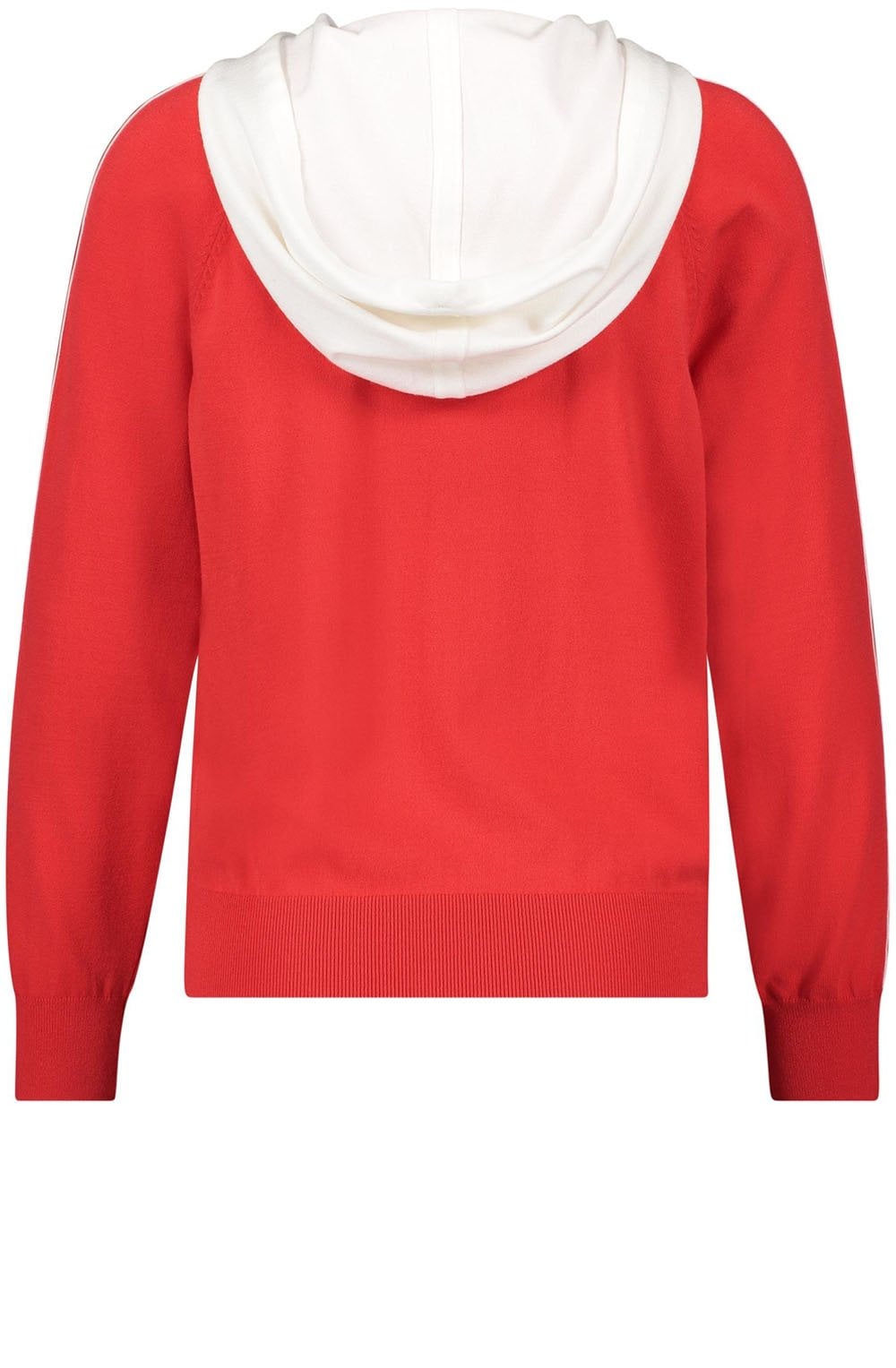 Red Hooded Sweatershirt
