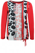 Red Kiss Design Top