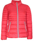 Red Quilted Jacket