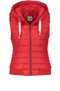 Red Quilted Waistcoat