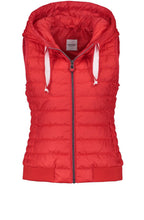 Red Quilted Waistcoat