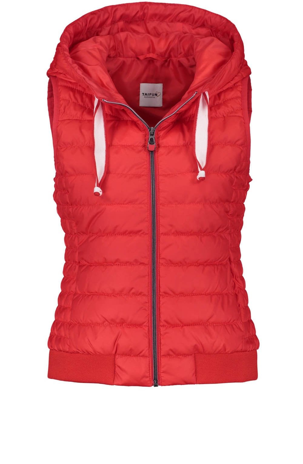 Red Quilted Waistcoat