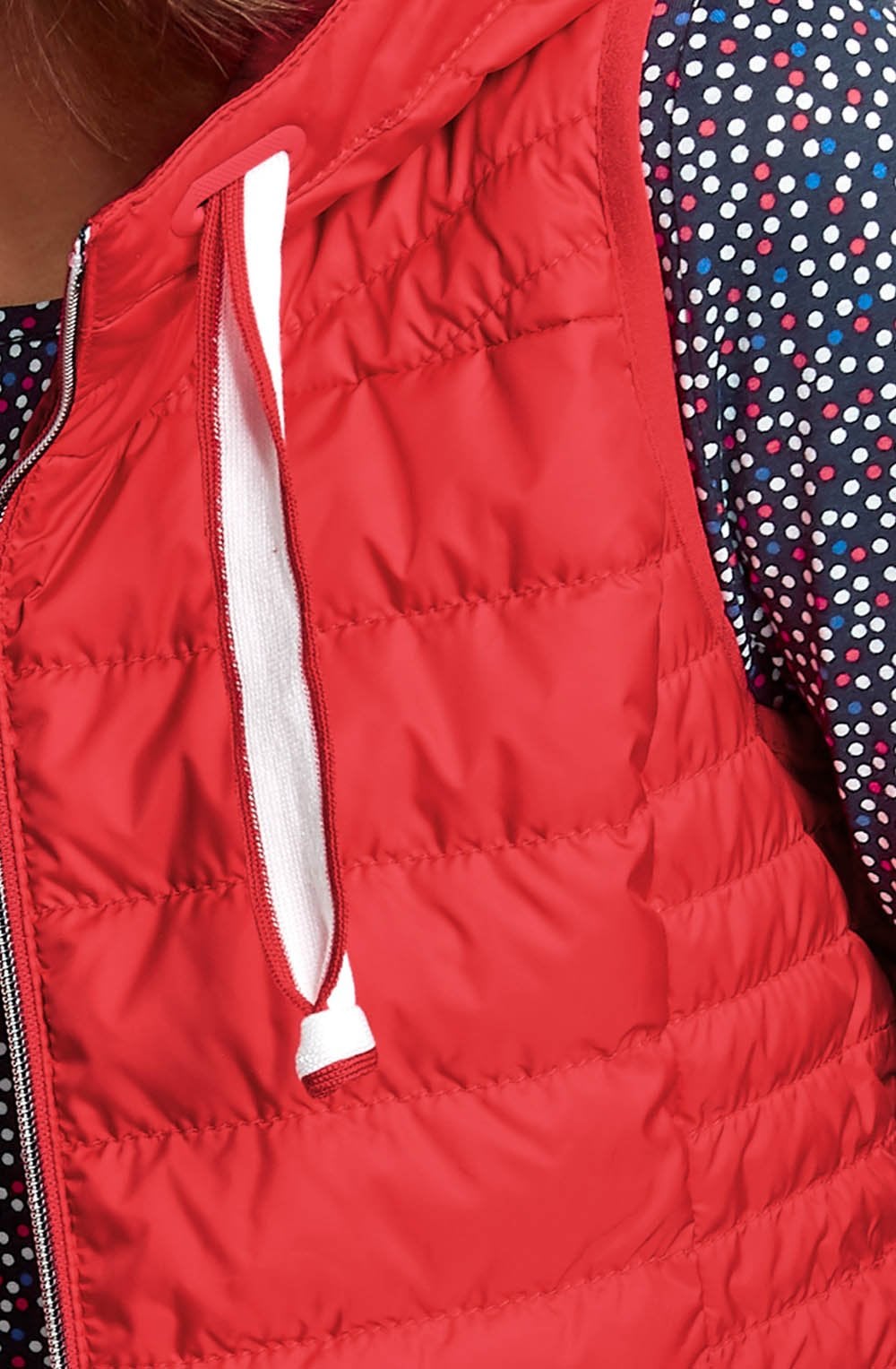 Red Quilted Waistcoat