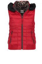 Red Quilted Waistcoat