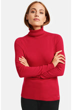 Red Roll Neck Jumper