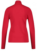 Red Roll Neck Jumper