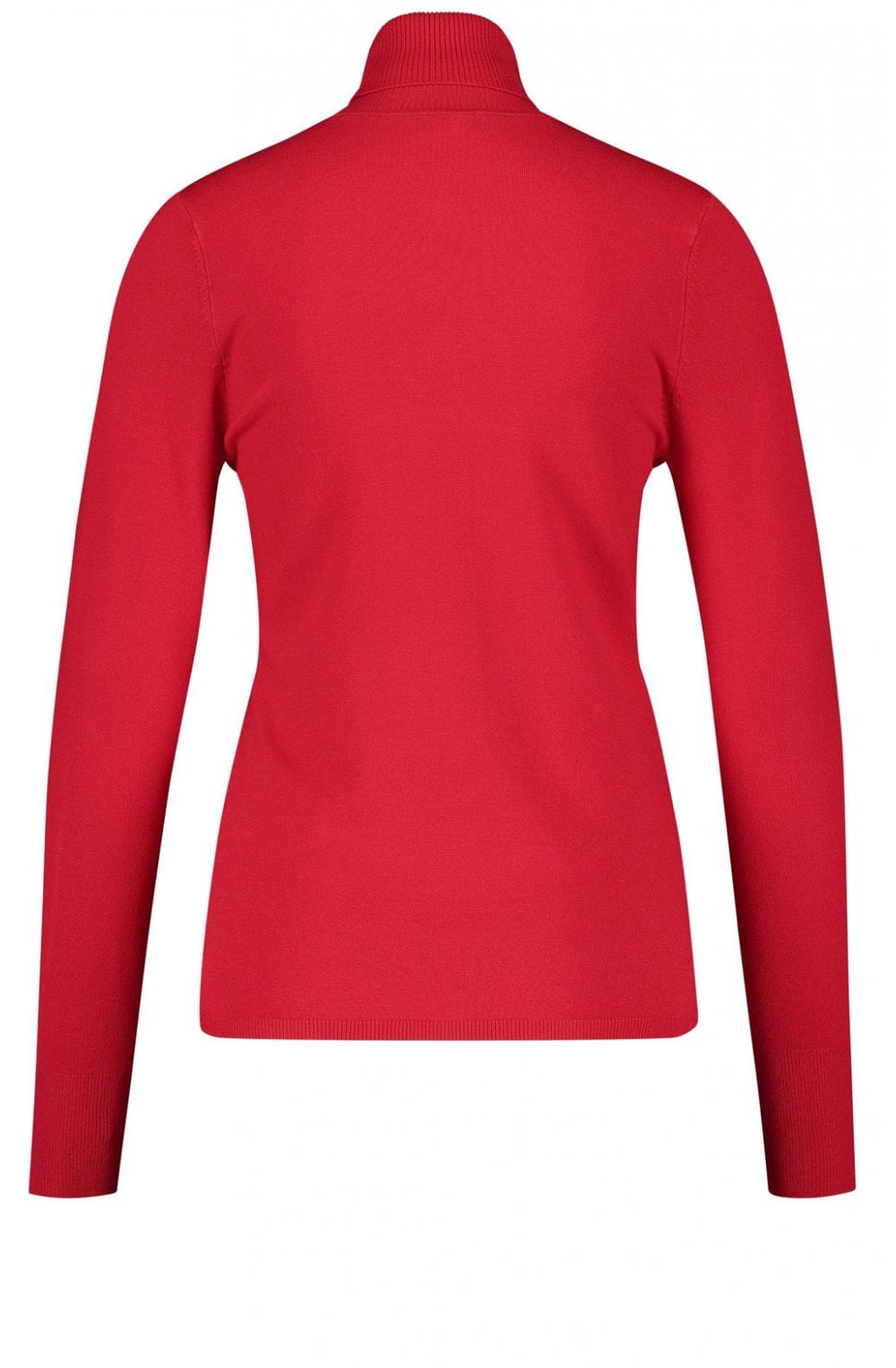 Red Roll Neck Jumper
