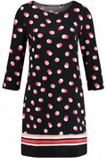 Red Spot Print Tunic