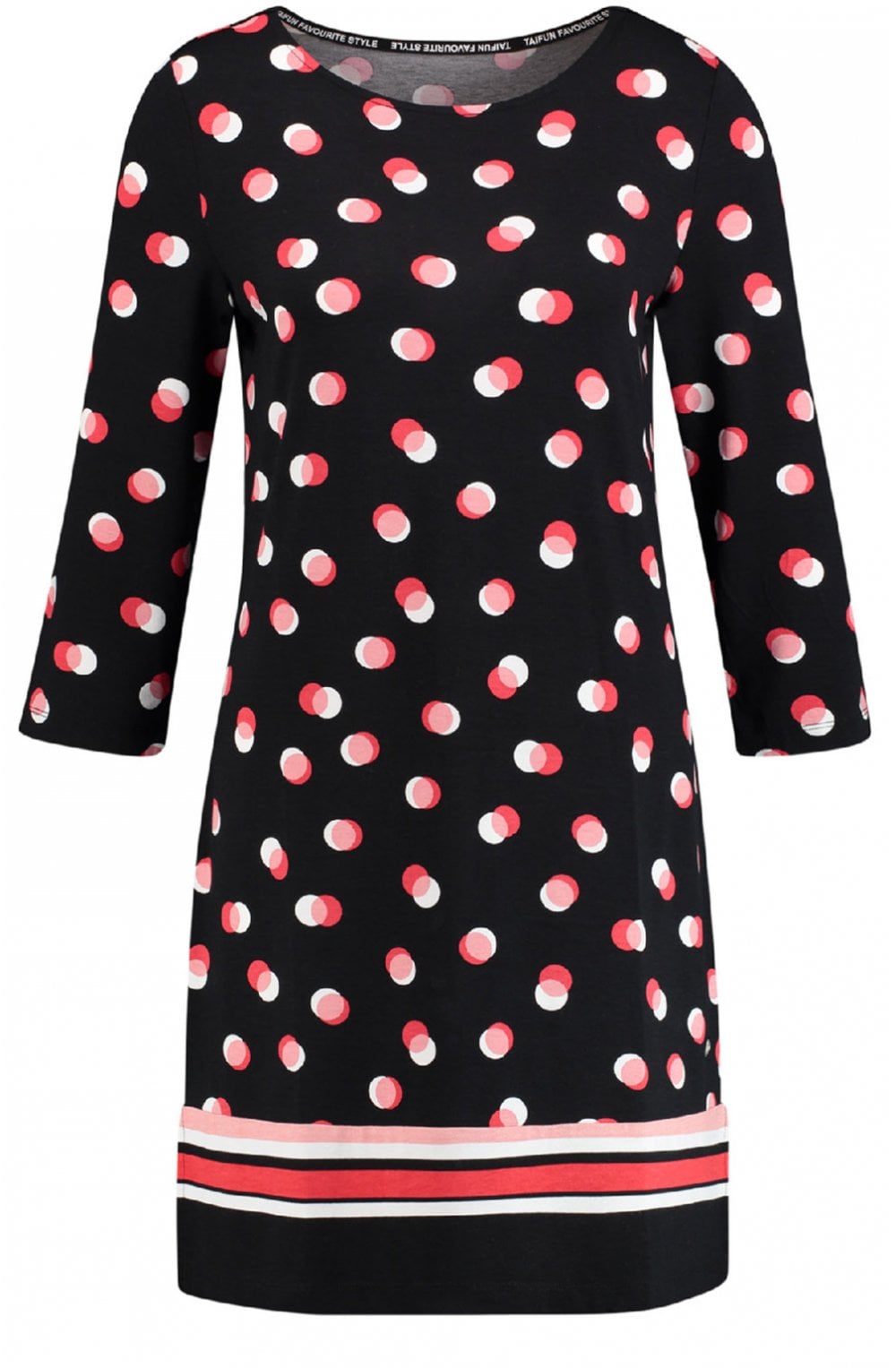 Red Spot Print Tunic