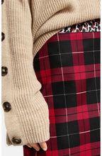 Red Tartan Skirt