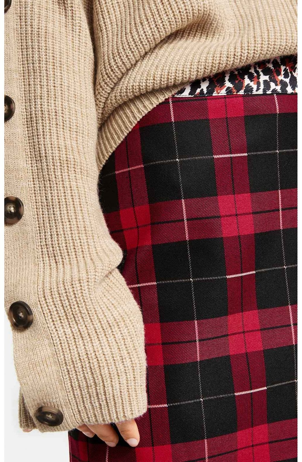 Red Tartan Skirt