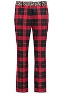 Red Tartan Trousers
