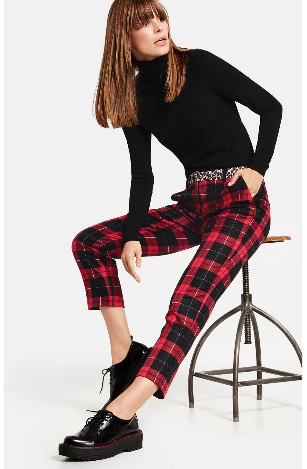 Red Tartan Trousers