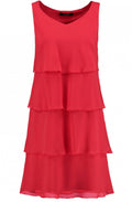 Red Tiered Dress