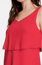 Red Tiered Dress
