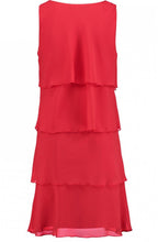Red Tiered Dress