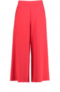 Red Wide Leg Culottes