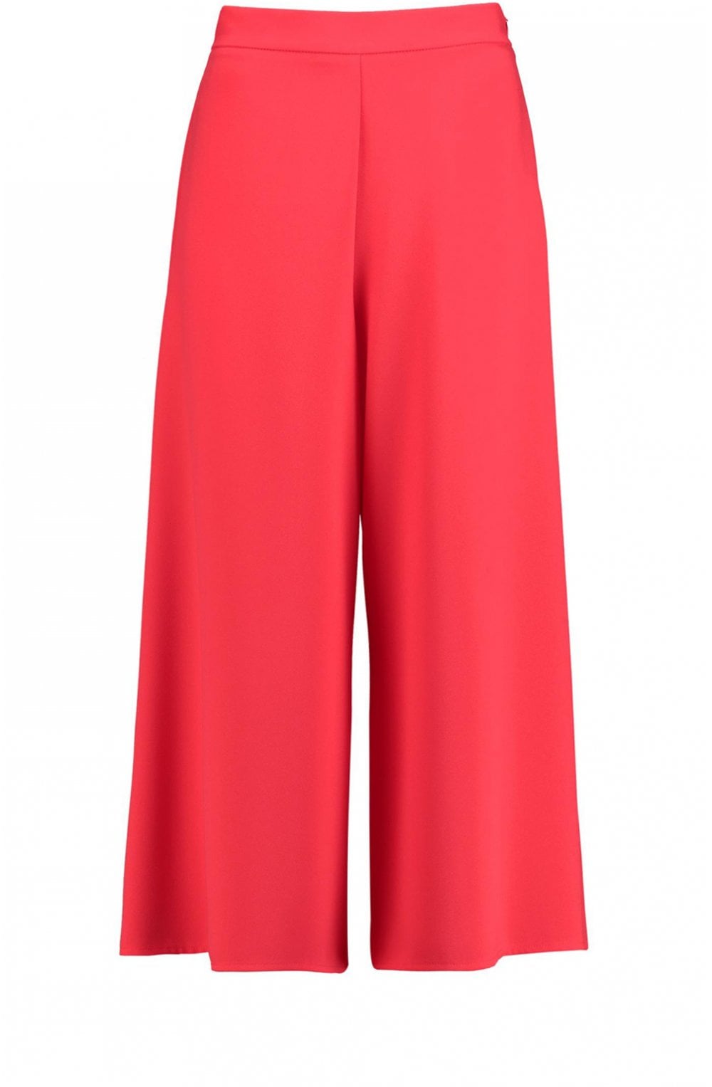Red Wide Leg Culottes