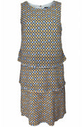 Retro Print Dress