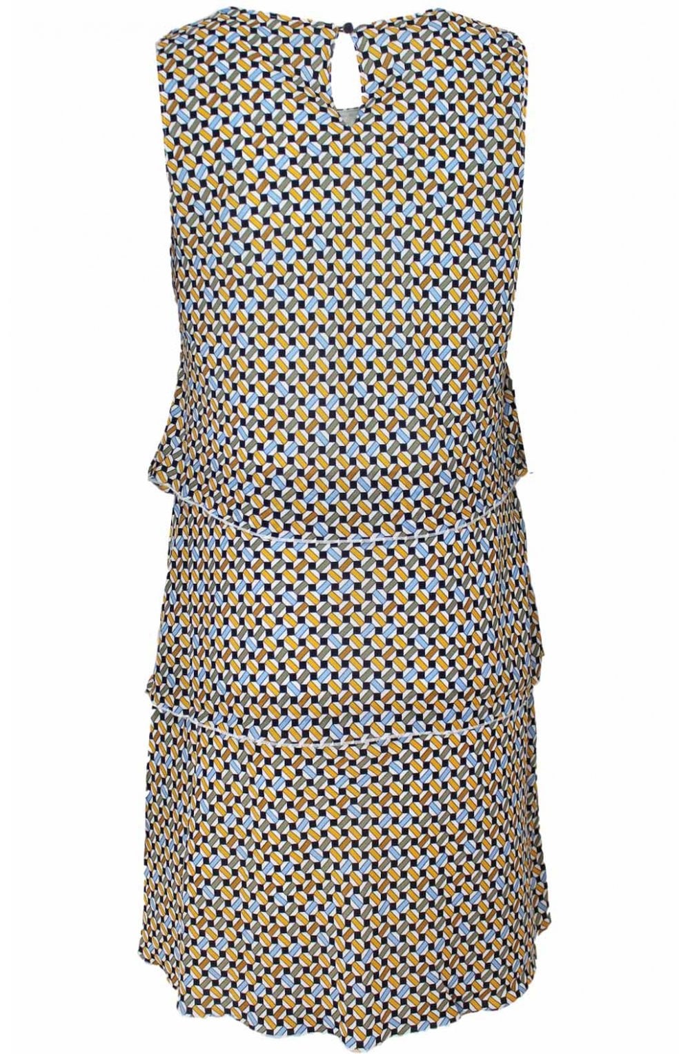 Retro Print Dress