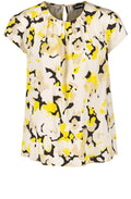 Roasted Hazel All Over Print Blouse