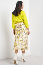 Roasted Hazel Semi Sheer Lined Midi Skirt