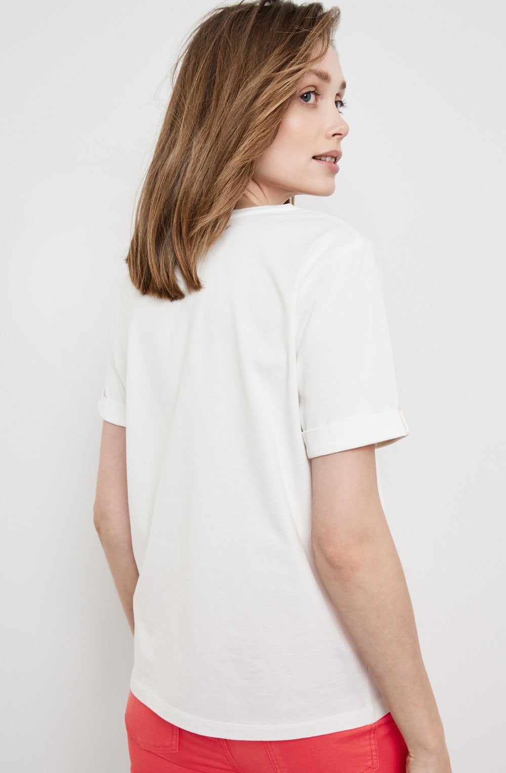 Rose Kiss Abstract Floral T Shirt