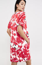 Rose Kiss Casual Satin Dress