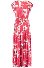 Rose Kiss Fitted Waist Jersey Dress