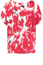 Rose Kiss Silky Blouse
