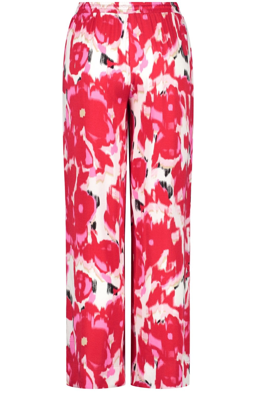 Rose Kiss Silky Palazzo Trousers