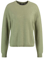 Sage Green and Sparkle Sweater