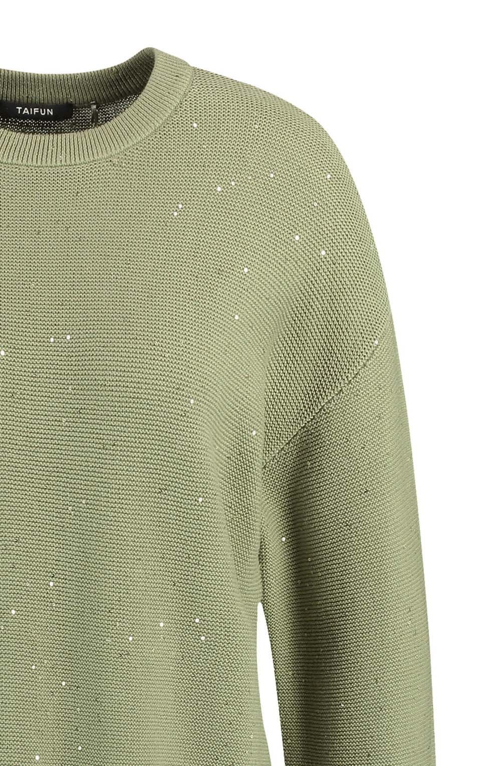 Sage Green and Sparkle Sweater