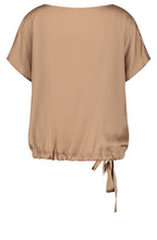 Sand Matte Sheen Blouse