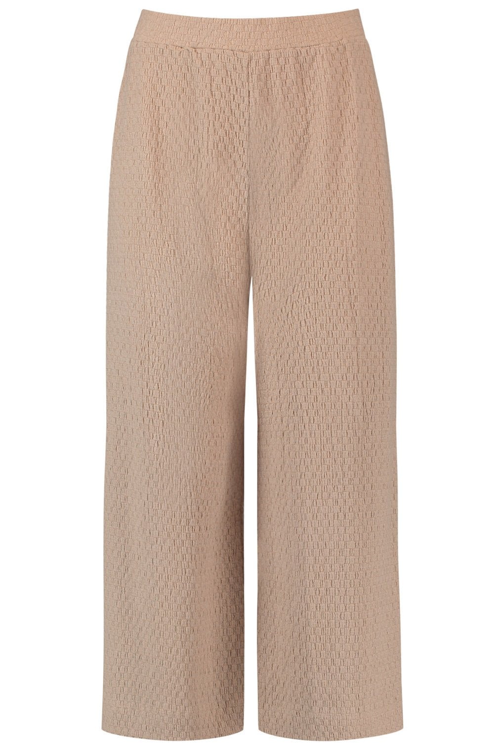 Sand Textured Jersey Culottes