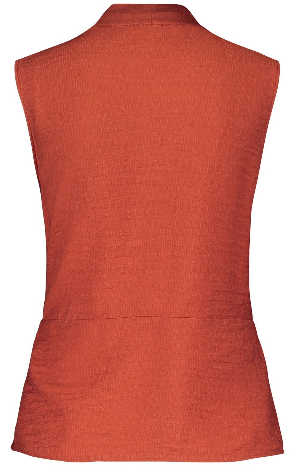 Savannah Sleeveless Wrap Blouse