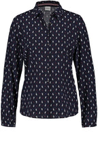 Seahorse Print Blouse