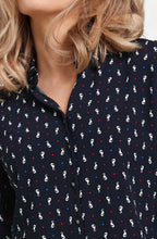 Seahorse Print Blouse