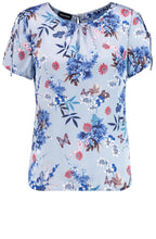 Silky Floral Blouse