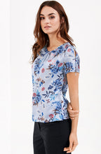 Silky Floral Blouse