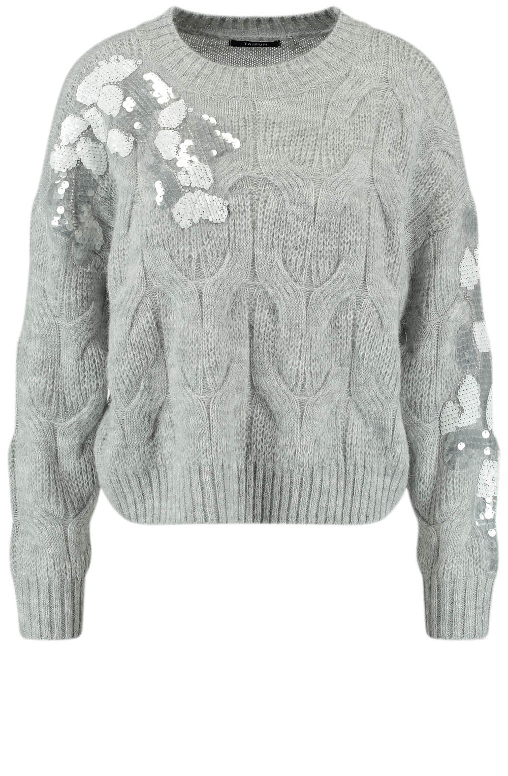 Silver Shimmer Super Soft Jumper