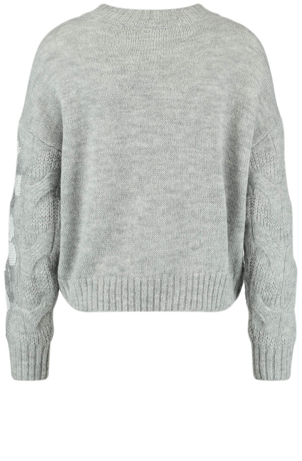 Silver Shimmer Super Soft Jumper
