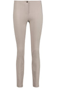 Slim Fit Taupe Trousers