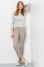 Slim Fit Taupe Trousers